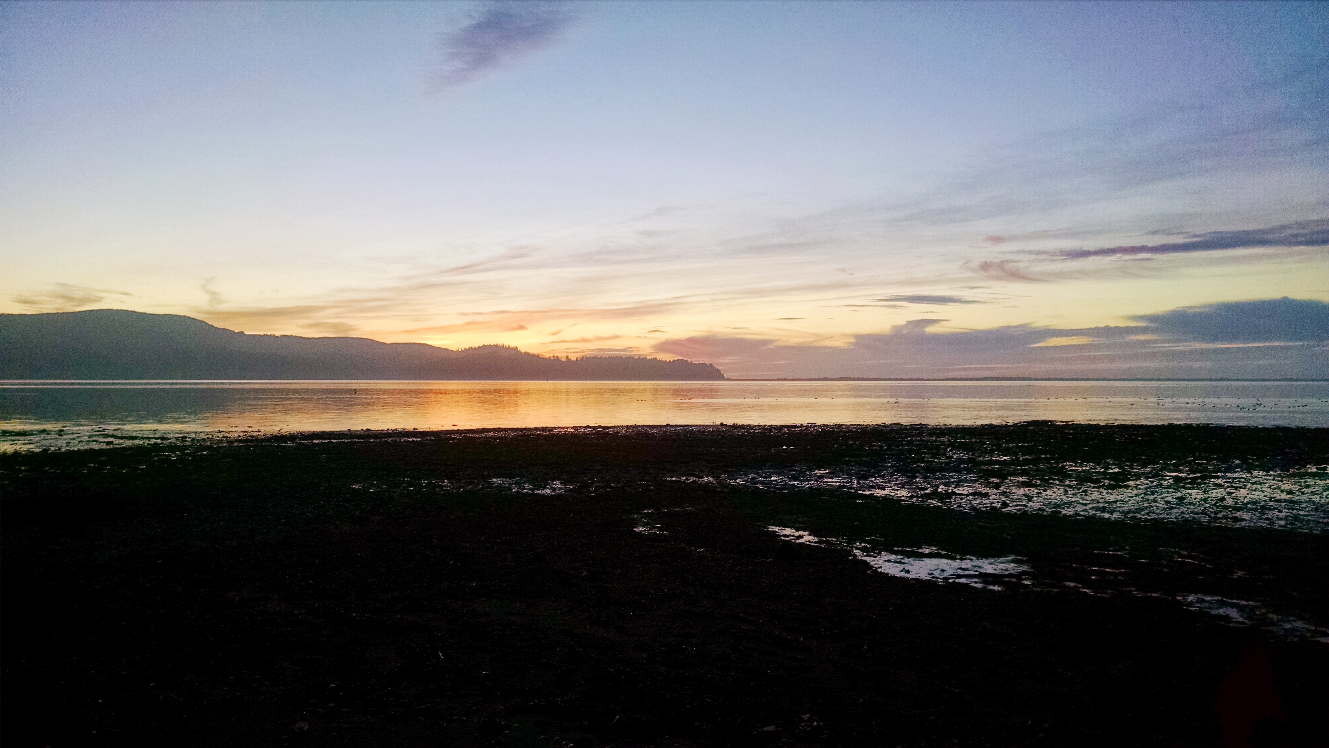 Sunset by Tillamook Bay